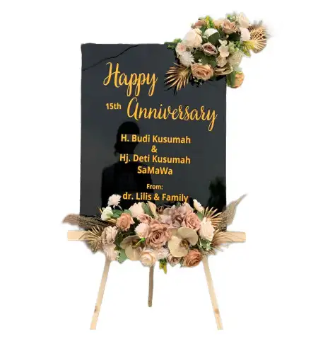 Papan Bunga Akrilik Karangjunti